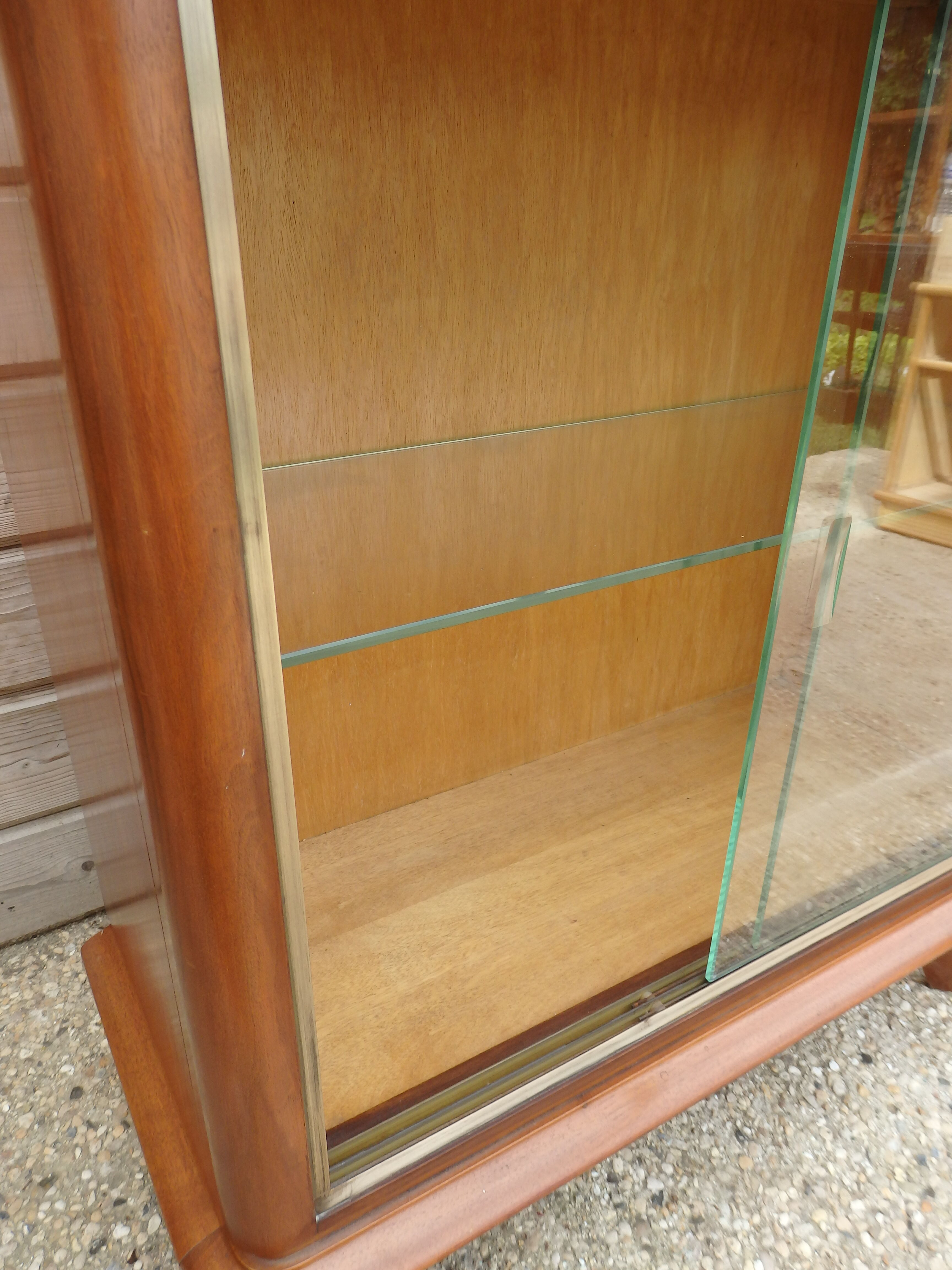 Vintage art deco showcase furniture
