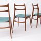 Set of 4 Habeo “Boomerang” Teak Dining Chairs, 1960s Germany | Mid-Century