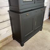 Vaisselier early XX th black patina