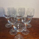 Water wine stemmed glass