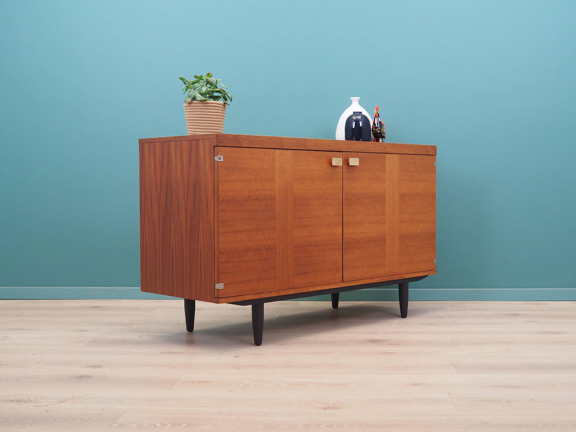 Teak cabinet, Danish design, 1980s, production: Denmark