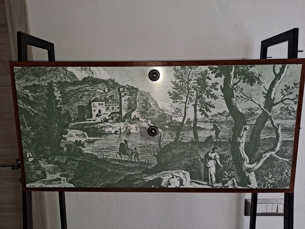 Unité de bibliothèque modulaire italienne du milieu du siècle