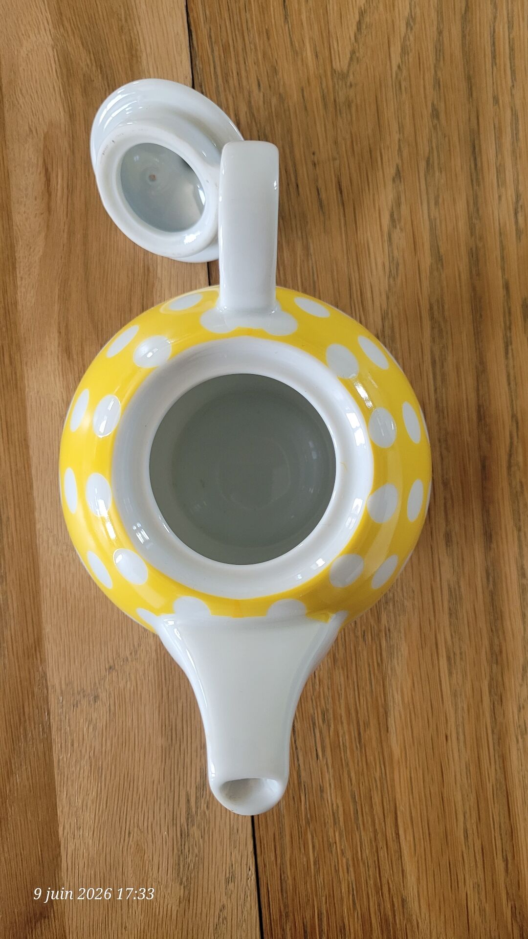 Solitary teapot "tea for one"