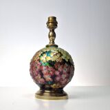 Lamp by Camille Fauré Enamels of art Limoges (1874-1956)