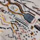 Handmade moroccan berber rug 252 x 138 cm