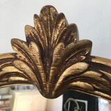 Gilded mirror French baroque style l44, 5 X h80 cm
