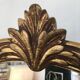 Gilded mirror French baroque style l44, 5 X h80 cm