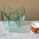 Italian handkerchief vase PMMA thermoformed edition iguzzini design Pietro Chiesa vintage 70