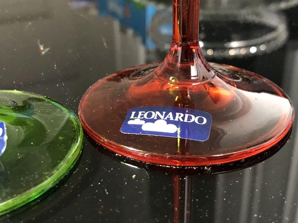 Set de 2 leonardo champagne glasses for Laurent Perrier