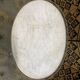 Louis XVI style pedestal table marble