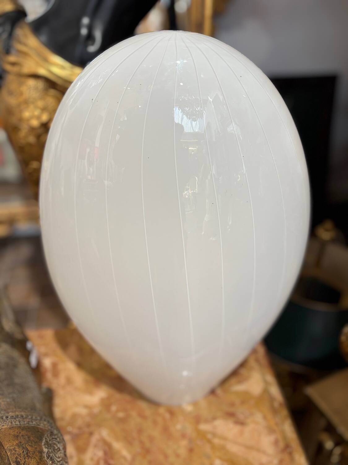 Superbe lampe à poser en verre de Murano.  Design Lino Tagliapietra po