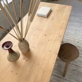 Perriand mountain furniture pine dining table