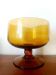 Large bubble glass centrepiece bowl Biot 25 cm
