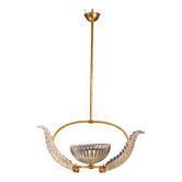 Antique Barovier e Toso Pendant Light, 1940