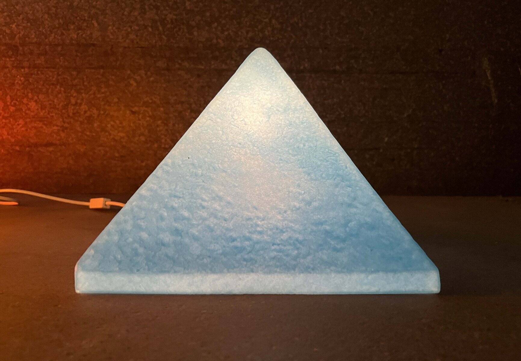 Postmodern Pyramide Shape Floor or Table Lamp from Heico, 1980s