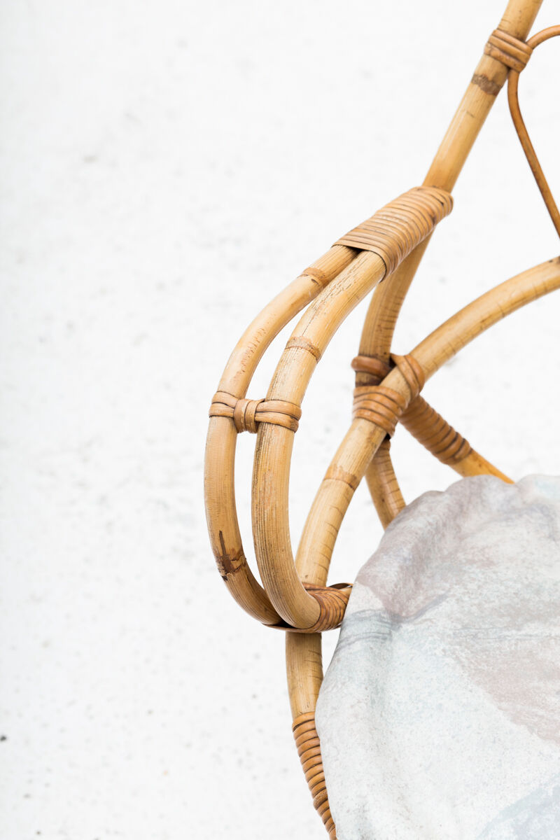 Rattan side chair, Dutch design, 1950’s