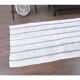 Vintage Turkish Hand-Knotted Wool Cotton White Kilim Runner Rug 76x239
