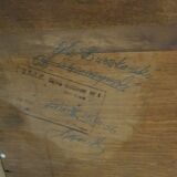 Renovated art deco hanging display cabinet, retro, vintage, 1956