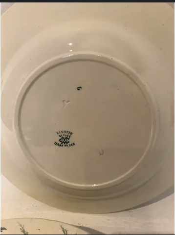 5 hollow plates Linotte Iron Earth