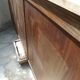 Raw wood craft furniture, pearl gray interior.