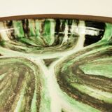 Duża, ceramiczna patera- misa Mid Century, Dania, lata 60.