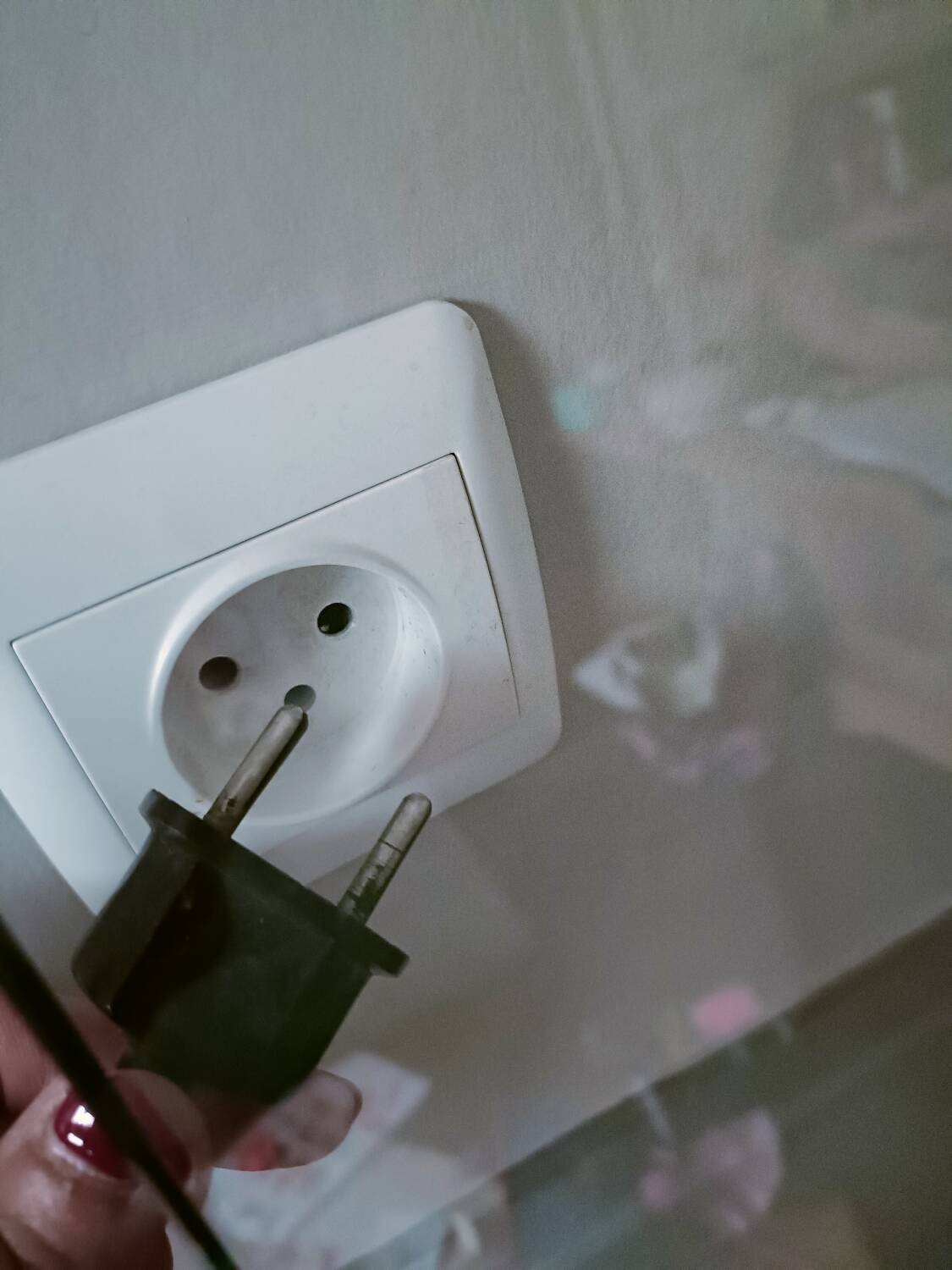 Lampe de chevet 60', grès et céramique