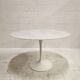 Marble round dining table, Eero Saarinen, Knoll International