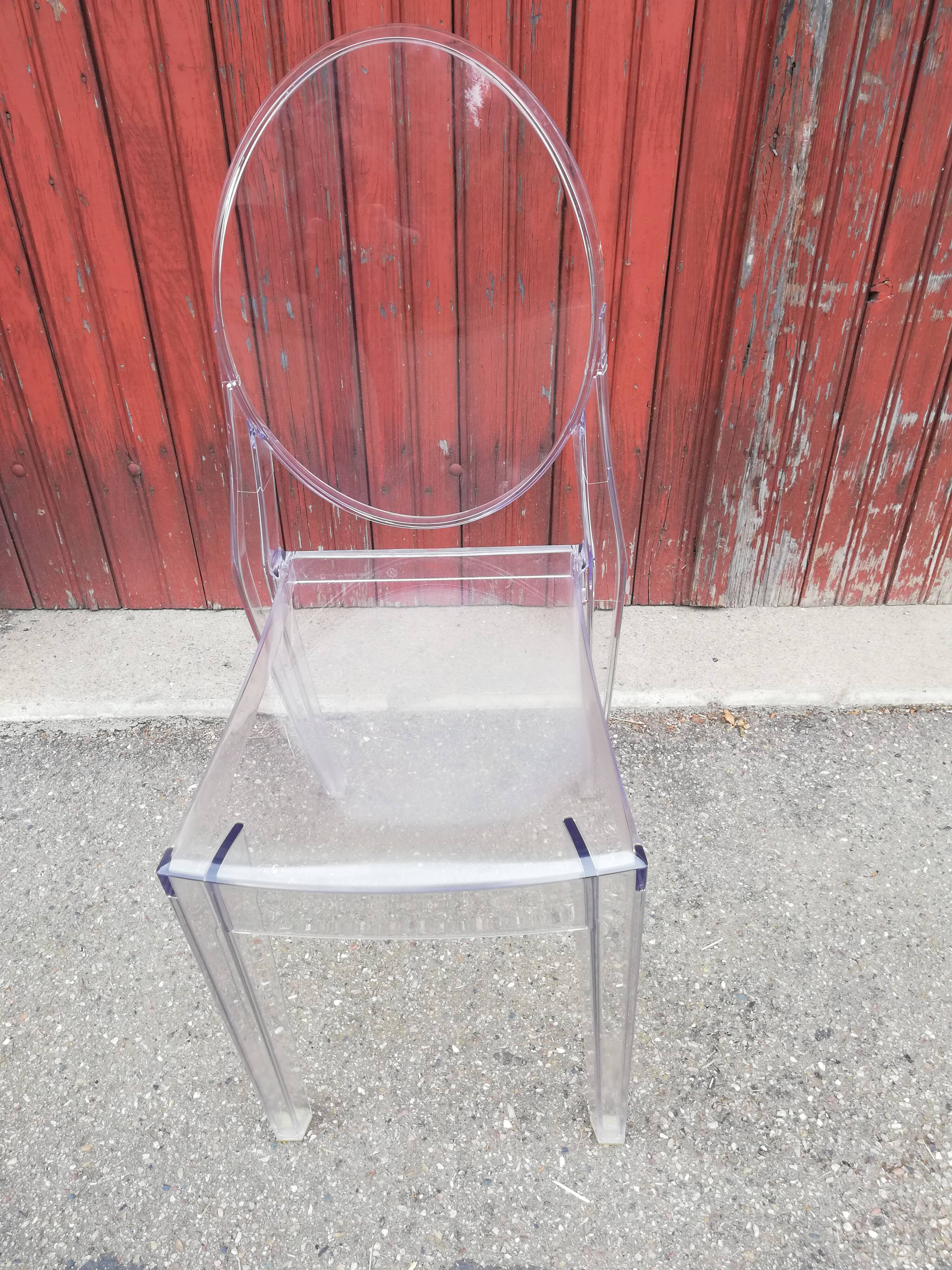 Starck's Gohst Chair edited by Kartell