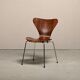Arne Jacobsen Series 7 Chairs Rosewood Model 3107 for Fritz Hansen Denmark