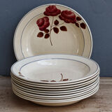 Set of 10 HBCM soup plates