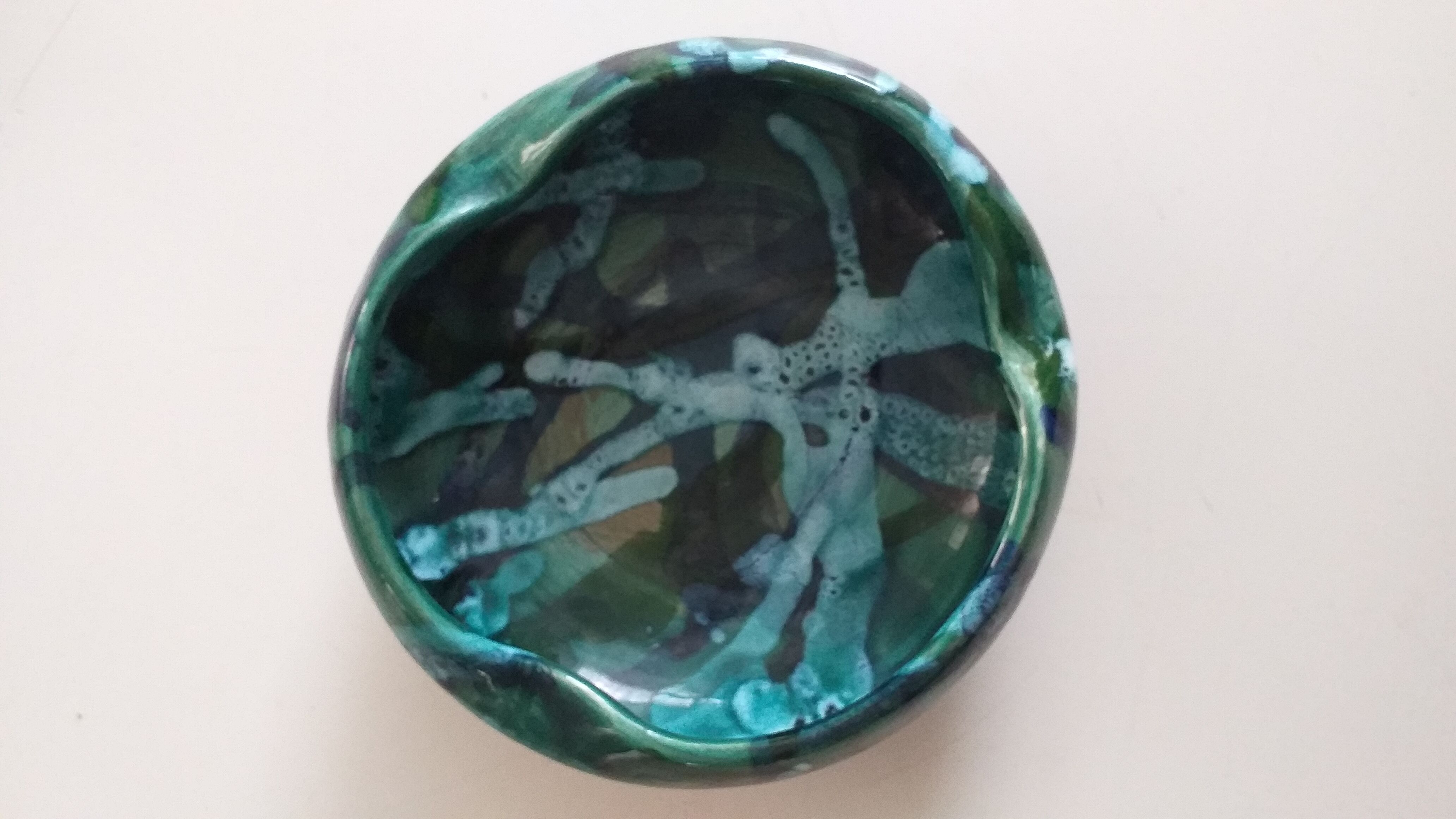 Vintage ceramic ashtray