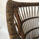 Armchair in rattan