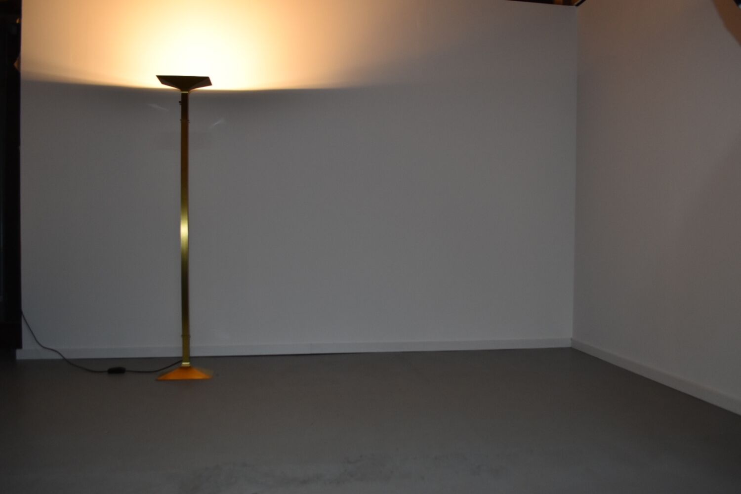 Society 'torchiere' dimmable floor lamp