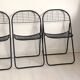 Set of 4 design chairs by Niels Gammelgaard for Ikea, vintage 1980s.