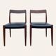 Pair of Rio rosewood chairs, Niels O. Moller
