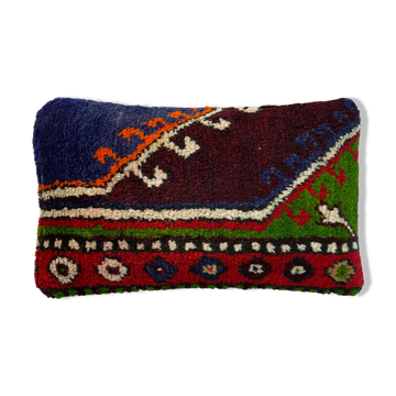Vintage turkish rug cushion cover 30 x 50 cm