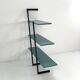 Diego freestanding shelf from Interlübke, West Germany, 1980