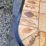 Coffee table signed Roger Capron model Garrigue