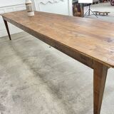 Large 1940s table with spindle legs
