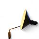 Articulating metal wall light / Paperclip lamp / Hoogervorst for Anvia / Large edition / 1970s