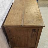 Burmese teak chest of drawers