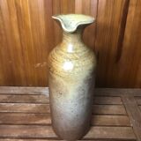 Ancien pichet grès brun beige vintage