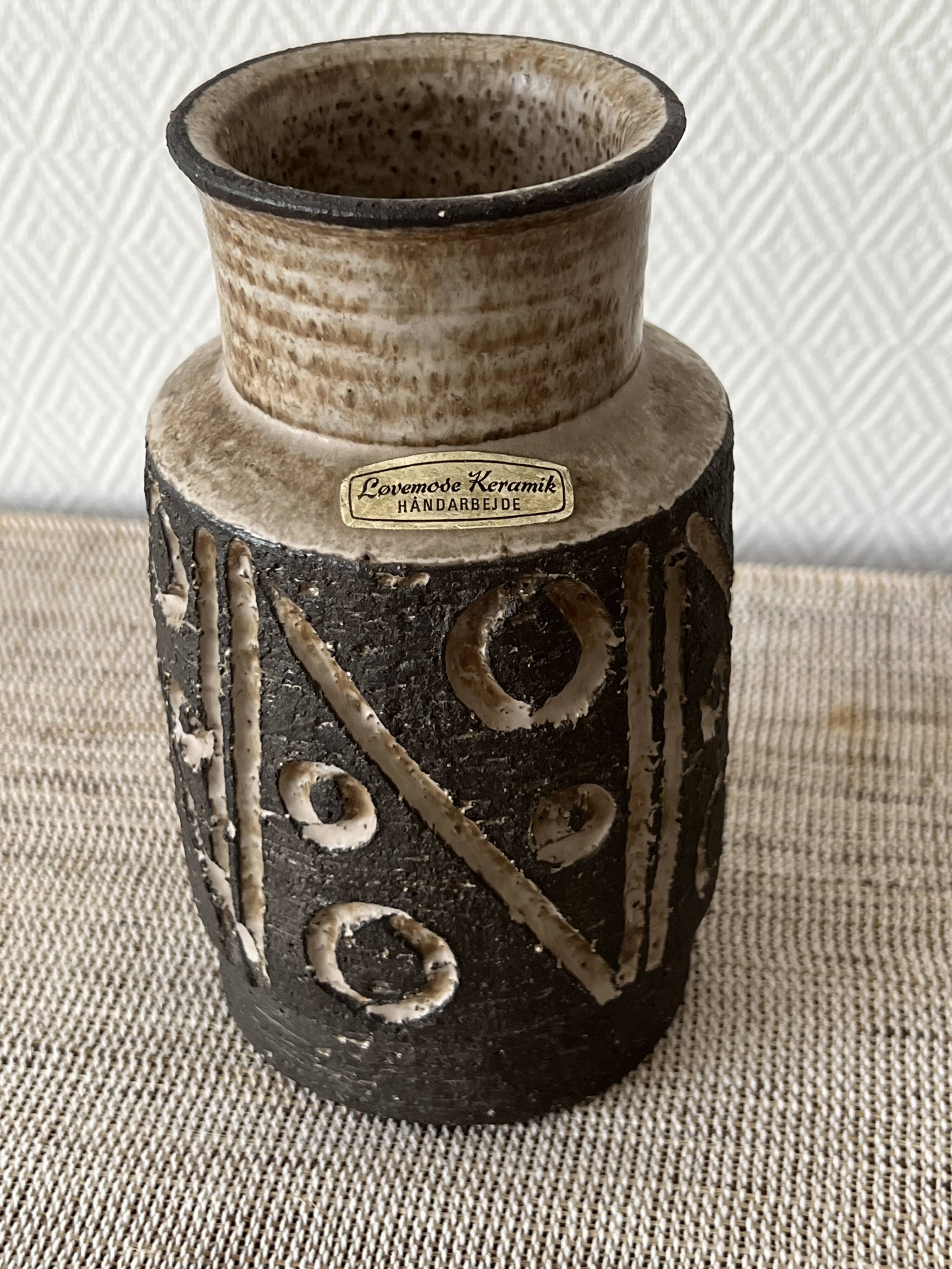 Danish Pottery Vase