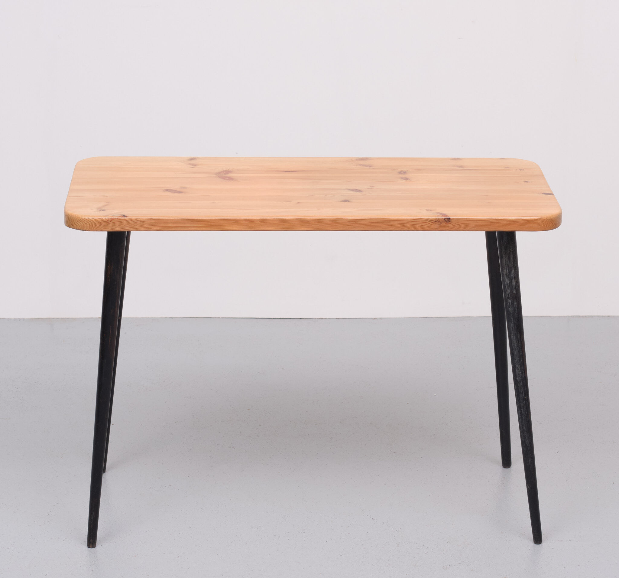 Vintage Pine Side Table, 1960s