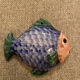 Set of two ceramic fish