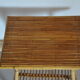 Vintage bamboo side table