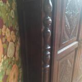 Carved solid wood Breton cabinet