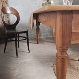 Old and beautiful solid walnut table.