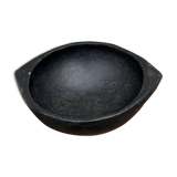 Ancient bowl, ethnic pottery in Colombian La Chamba ceramic.