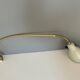 articulated brass wall light - Sweden 1960s